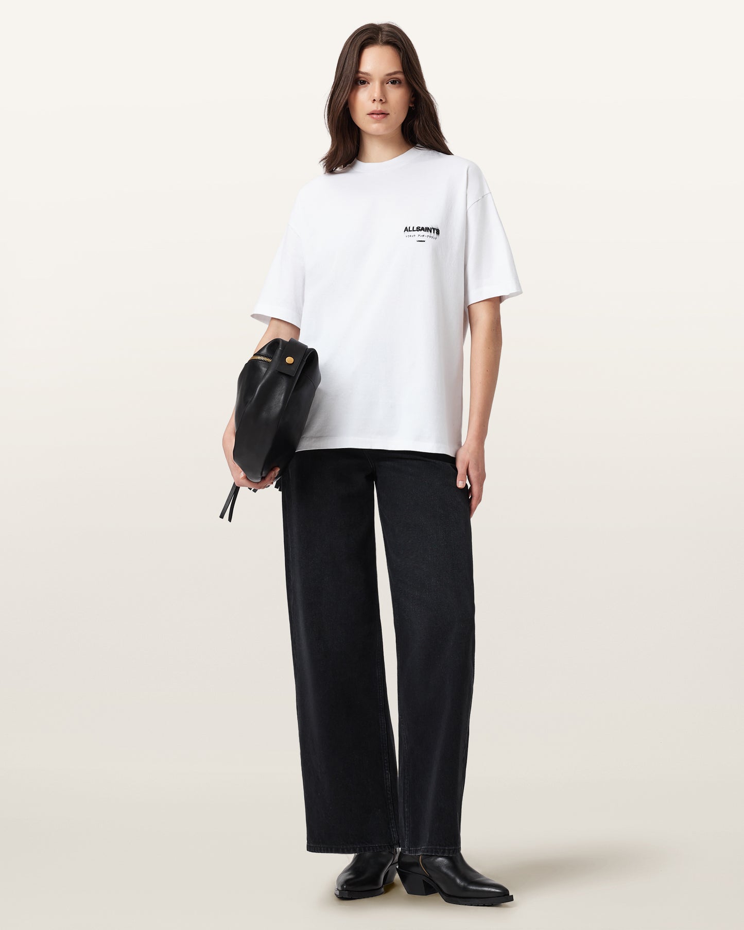 Optic White Color Speeder Etta Tee from AllSaints