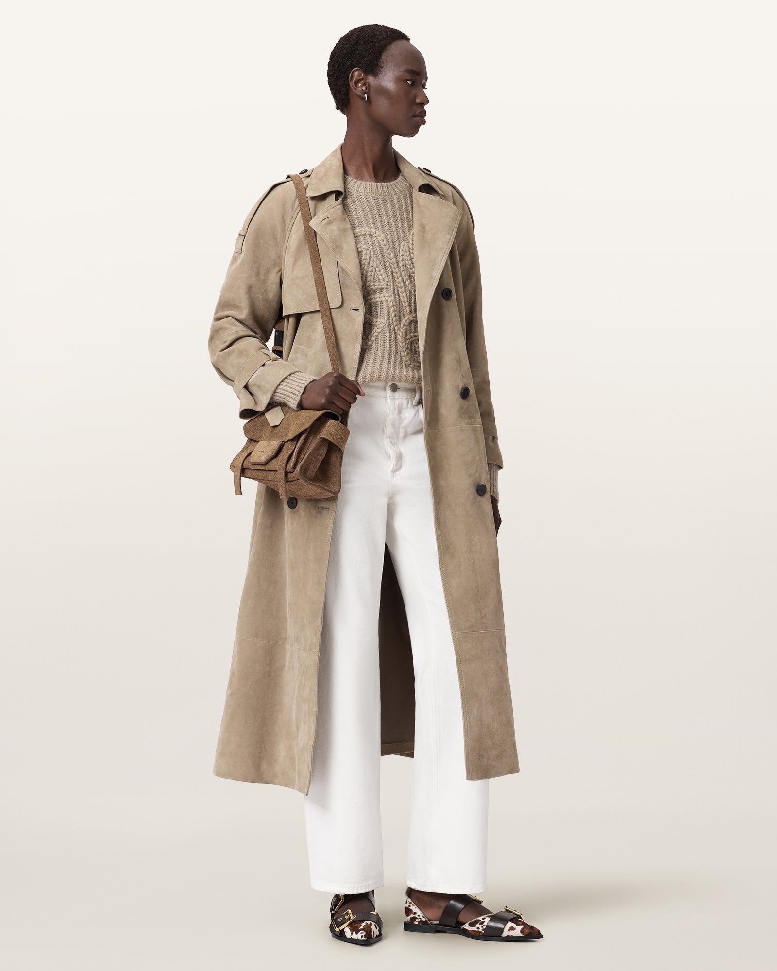 BARLEY WHITE Color Chain AS Jumper from AllSaints