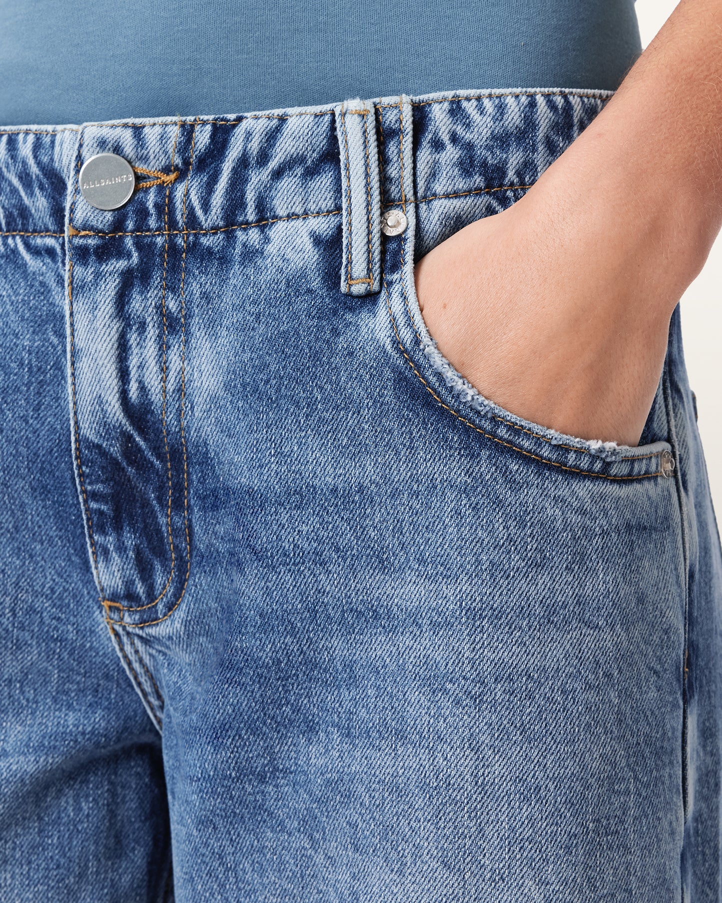 DESTROY INDIGO Color Tia Jean from AllSaints