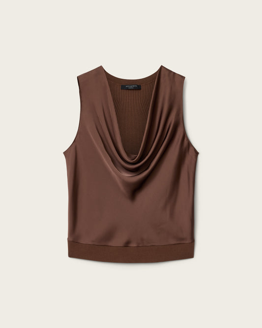 Zoey Cowl Knitted Top