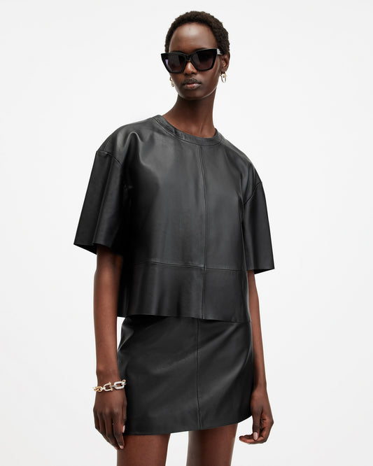 Renai Leather Tee