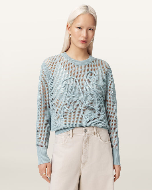 QUARRY BLUE Color Raelyn Jumper from AllSaints