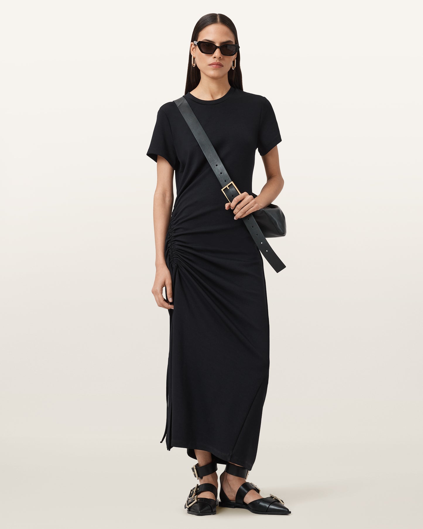 Black Color Mila Dress from AllSaints