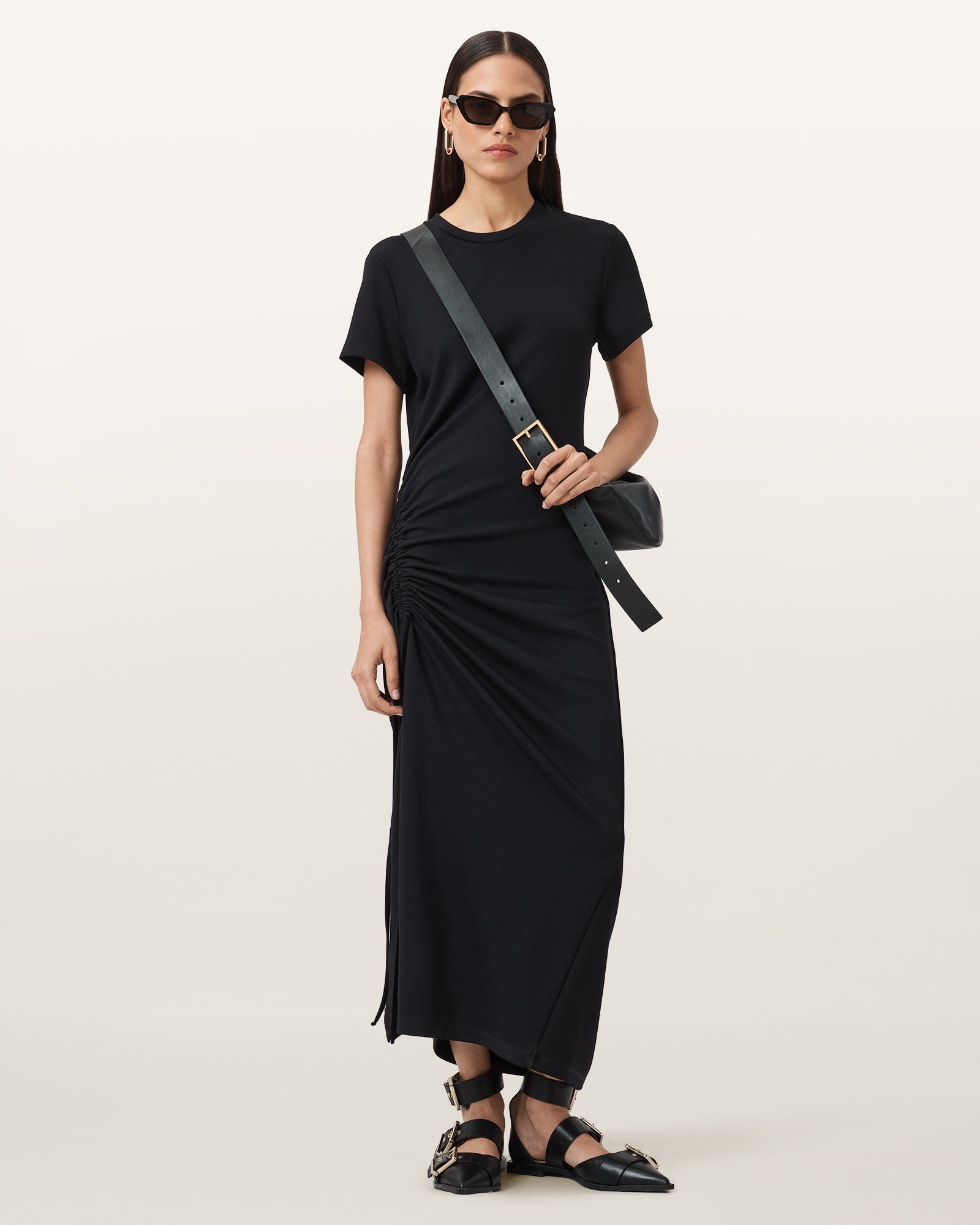Black Color Mila Dress from AllSaints
