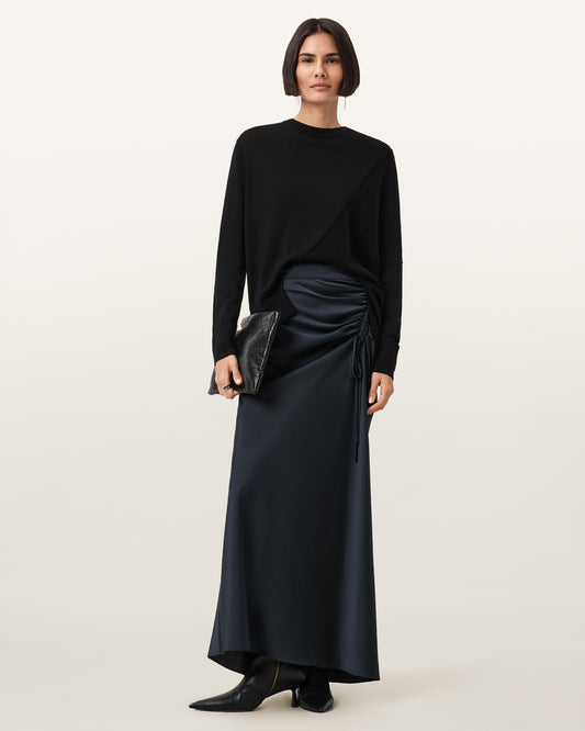 COLLEGIATE BLUE Color Alexia Skirt from AllSaints