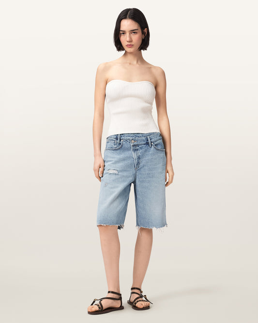 DESTROY LIGHT BLUE Color Aki Crossover Short from AllSaints