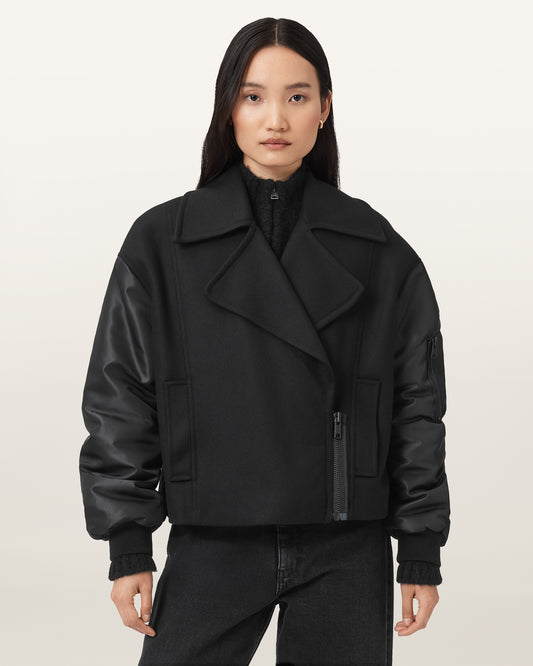 Black Color Orla Jacket from AllSaints