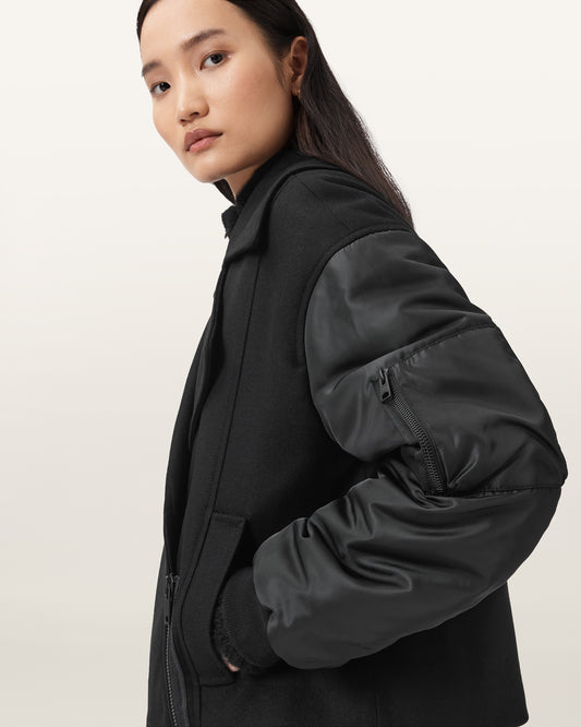 Black Color Orla Jacket from AllSaints
