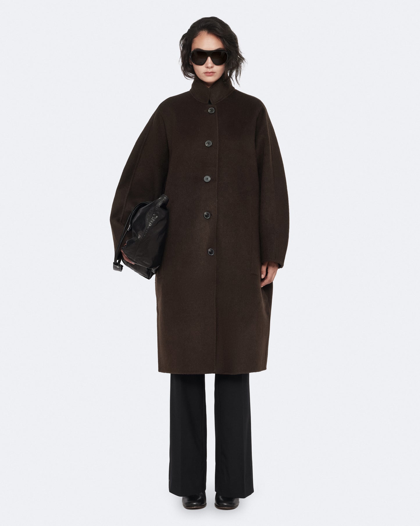 ESPRESSO BROWN Color Effie Coat from AllSaints