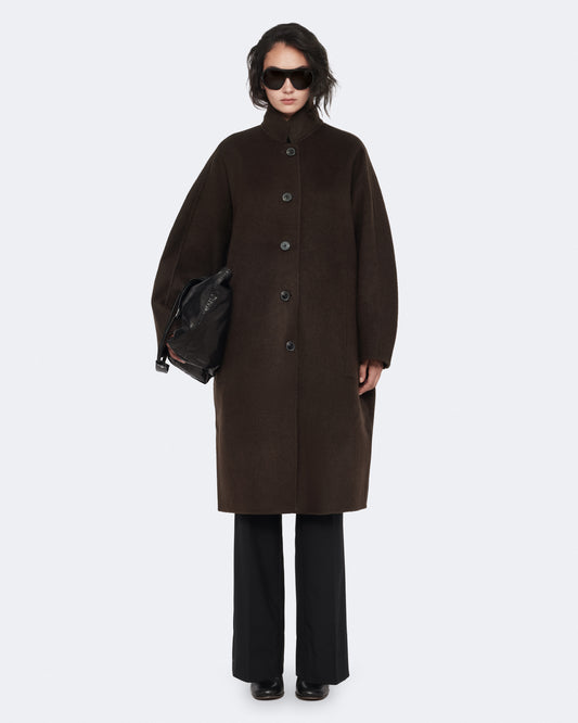 ESPRESSO BROWN Color Effie Coat from AllSaints