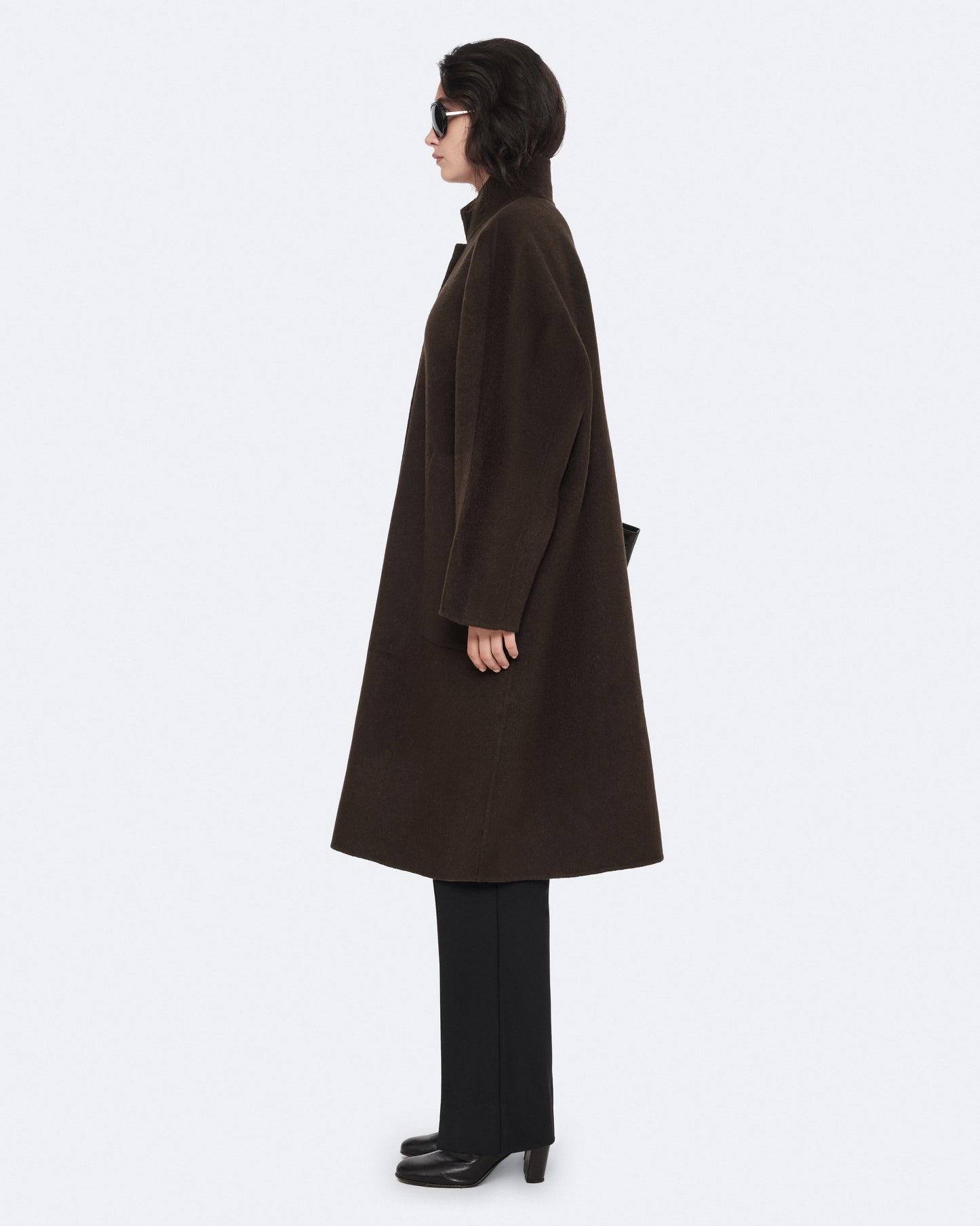 ESPRESSO BROWN Color Effie Coat from AllSaints