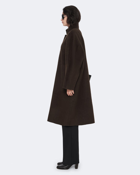 ESPRESSO BROWN Color Effie Coat from AllSaints
