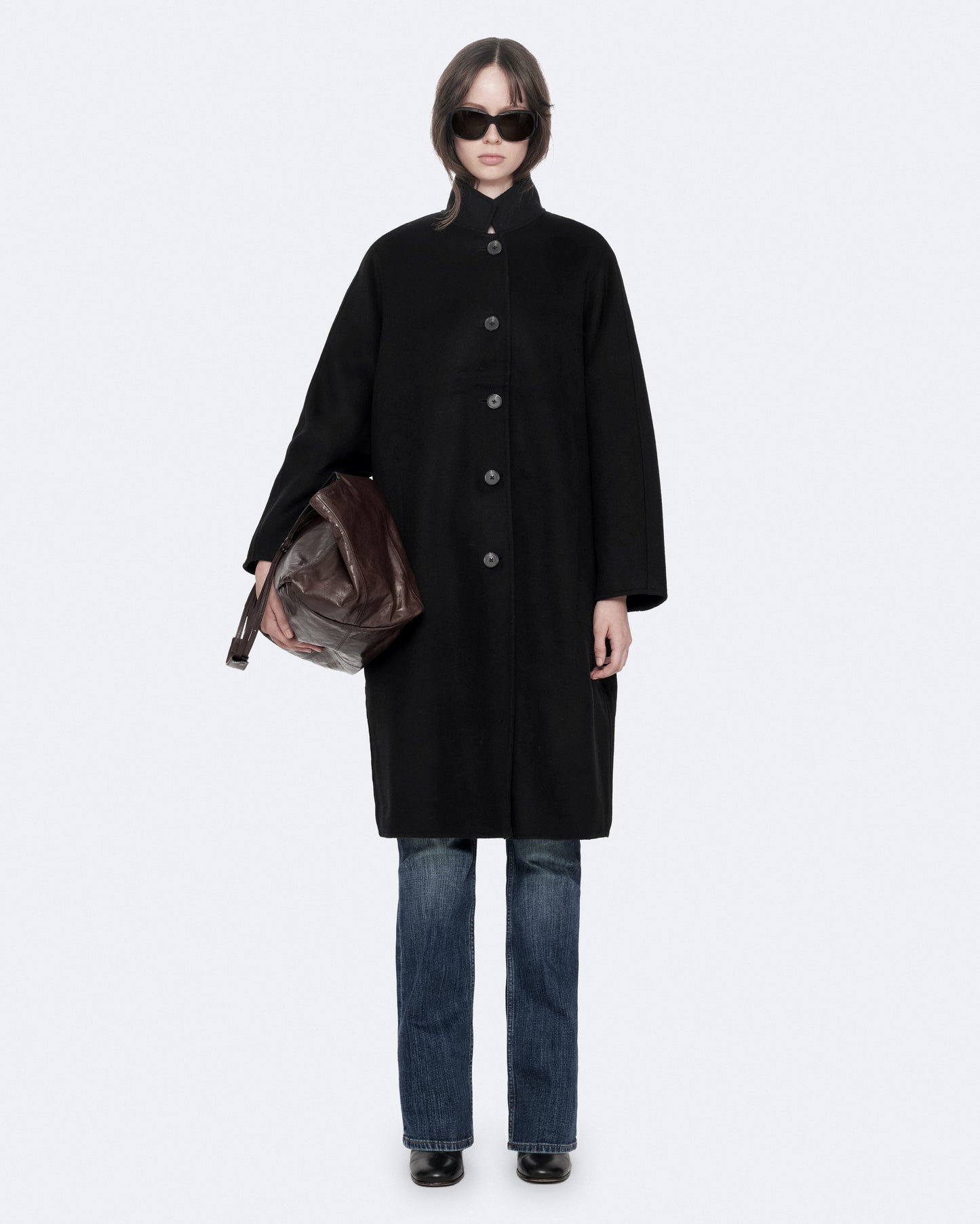 Black Color Effie Coat from AllSaints