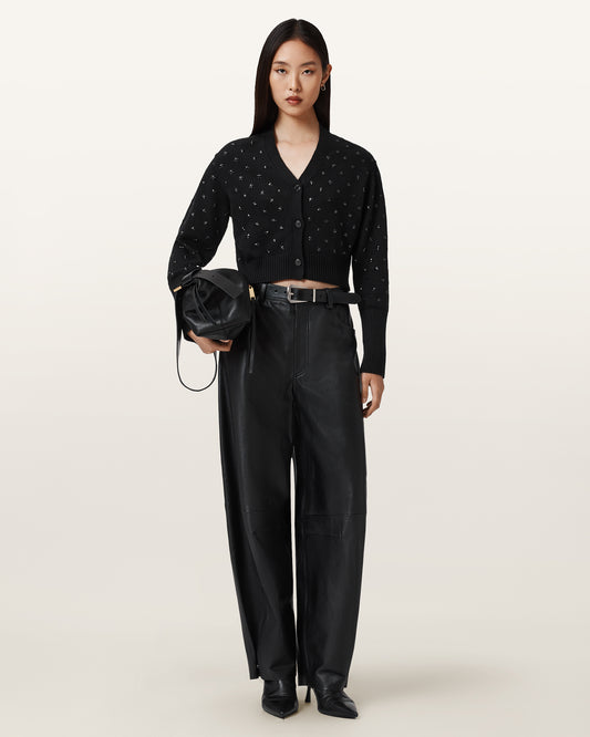 Black Color Mazzy Cardigan from AllSaints