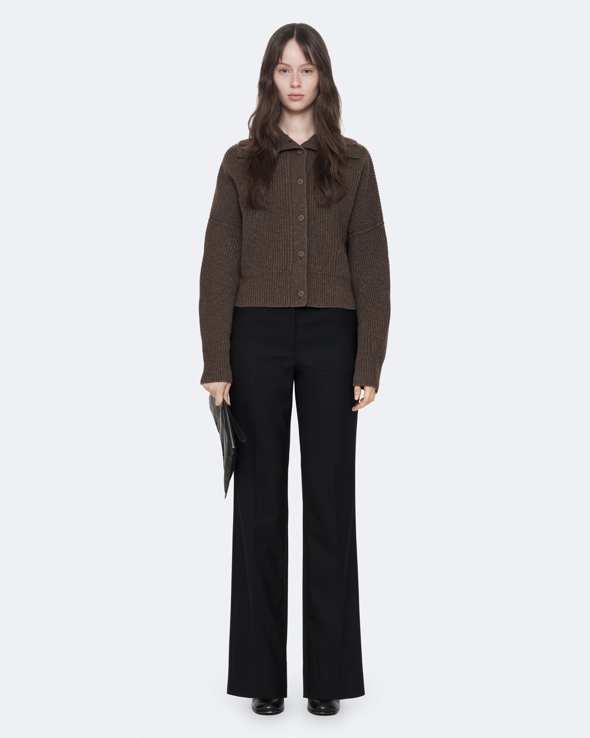 MOLE BROWN Color Caron Cardigan from AllSaints
