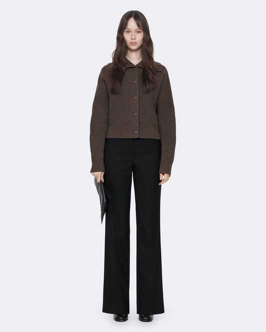 MOLE BROWN Color Caron Cardigan from AllSaints