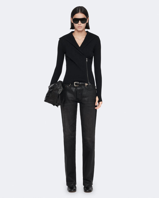Black Color Cruz Zip Through from AllSaints