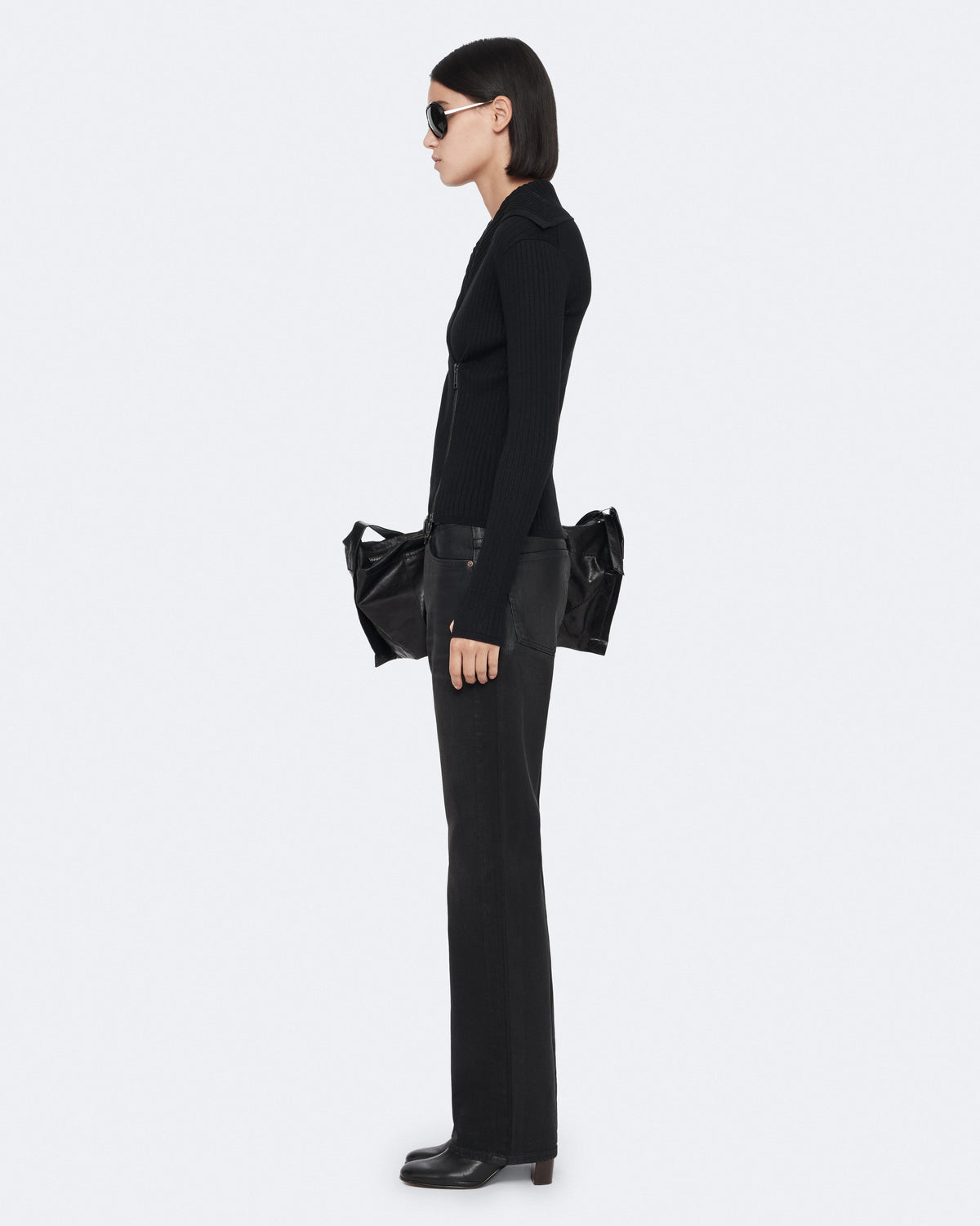 Black Color Cruz Zip Through from AllSaints
