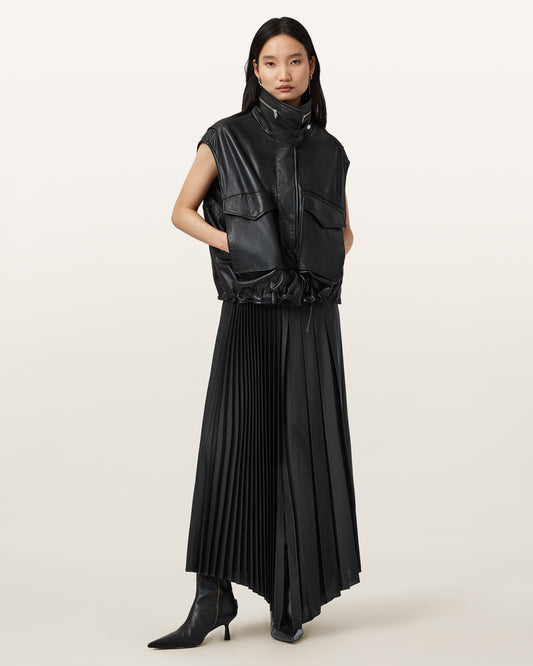 Black Color Jax Skirt from AllSaints