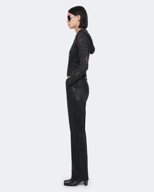 Charcoal Grey Color Mabel Hoodie from AllSaints