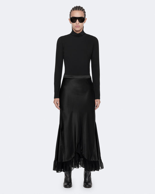 Black Color Irma Skirt from AllSaints