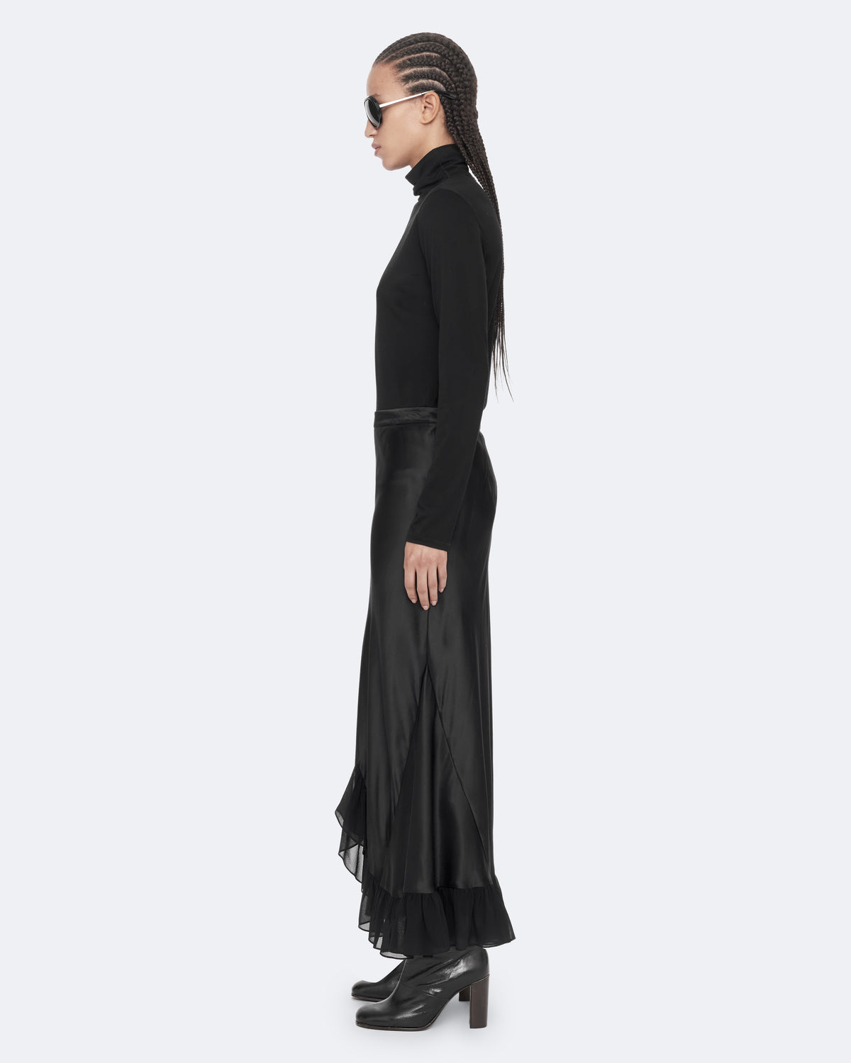 Black Color Irma Skirt from AllSaints