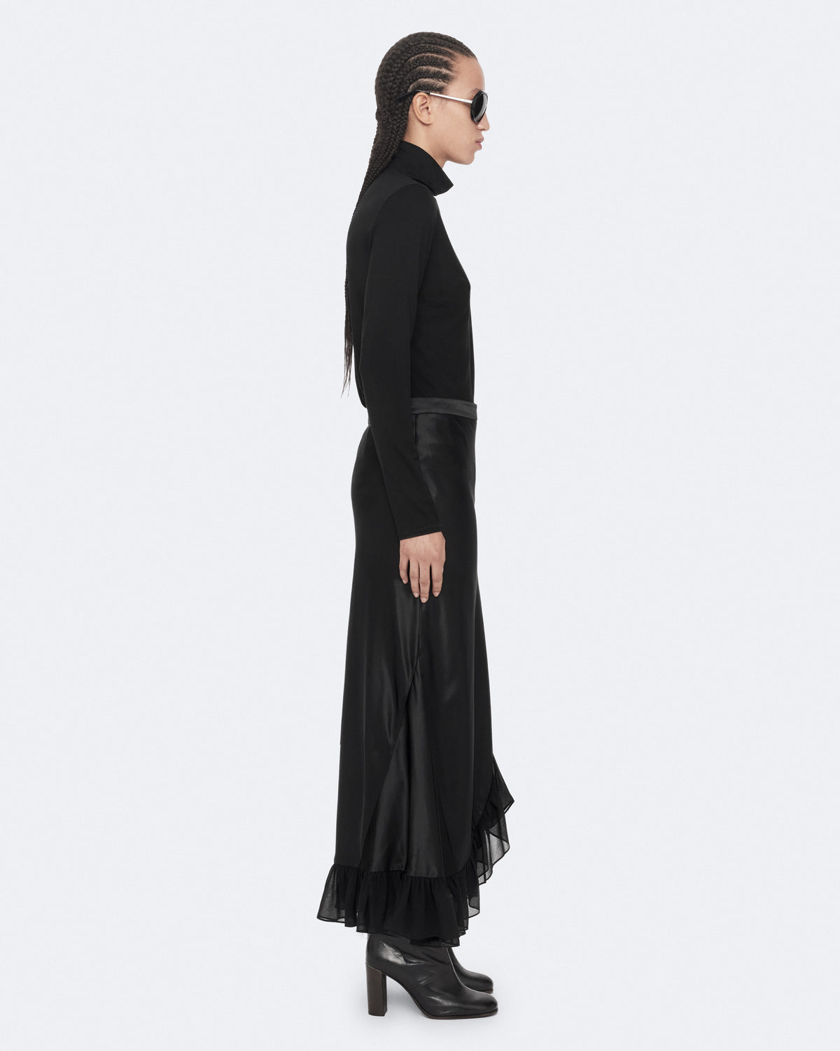 Black Color Irma Skirt from AllSaints