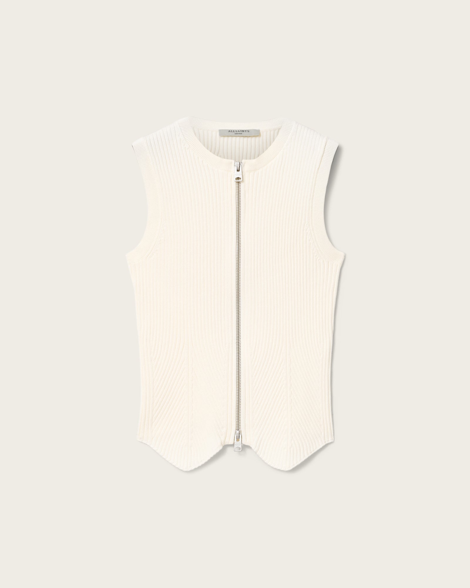 Cruz Zip Waistcoat Knit