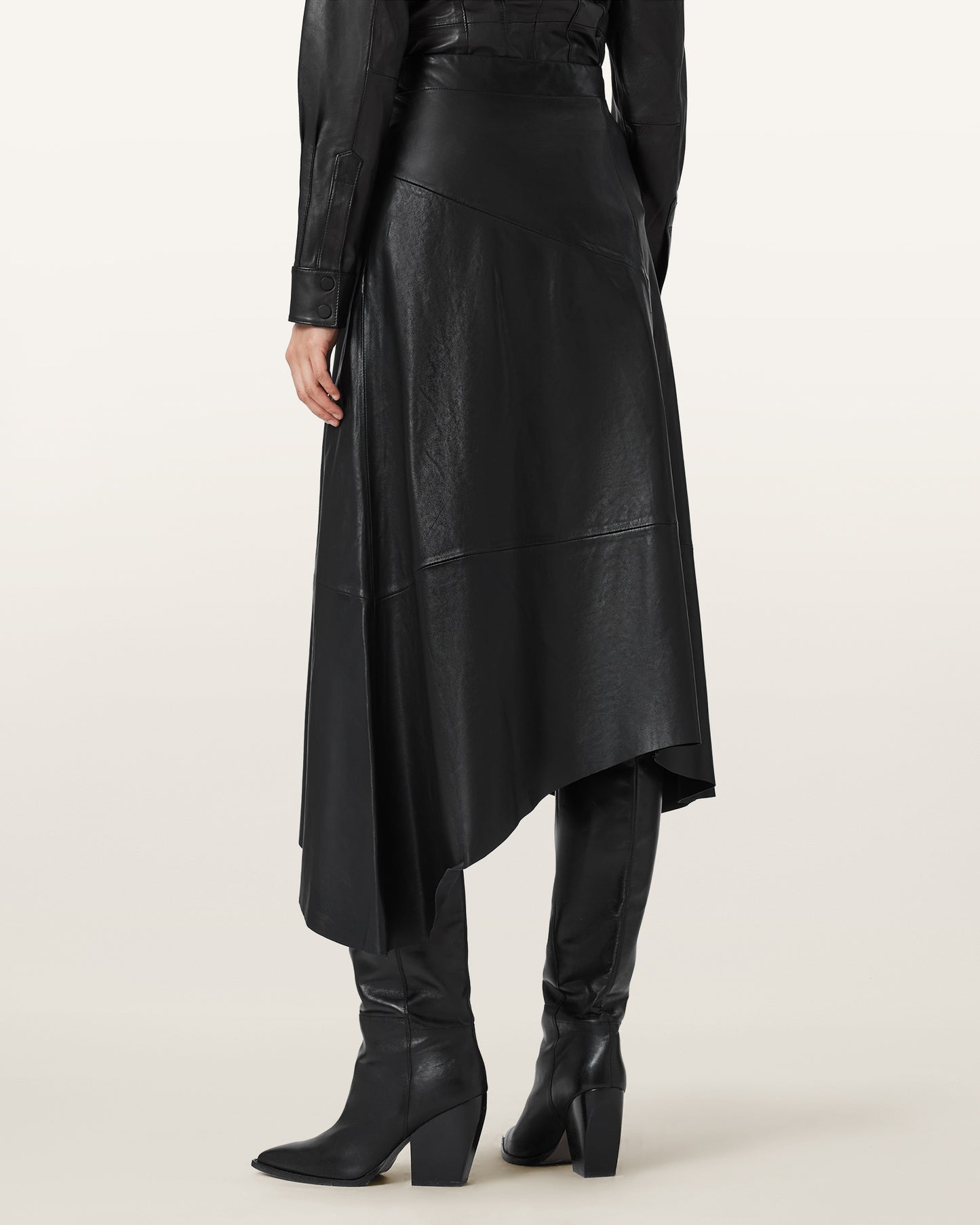 Gia Leather Skirt