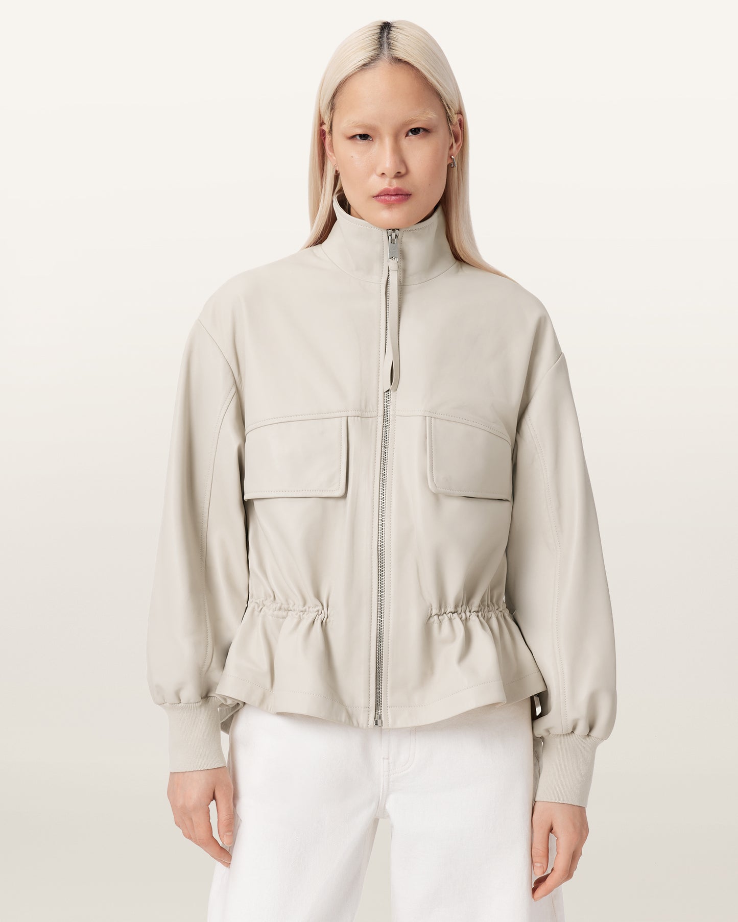 Flor Leather Jacket