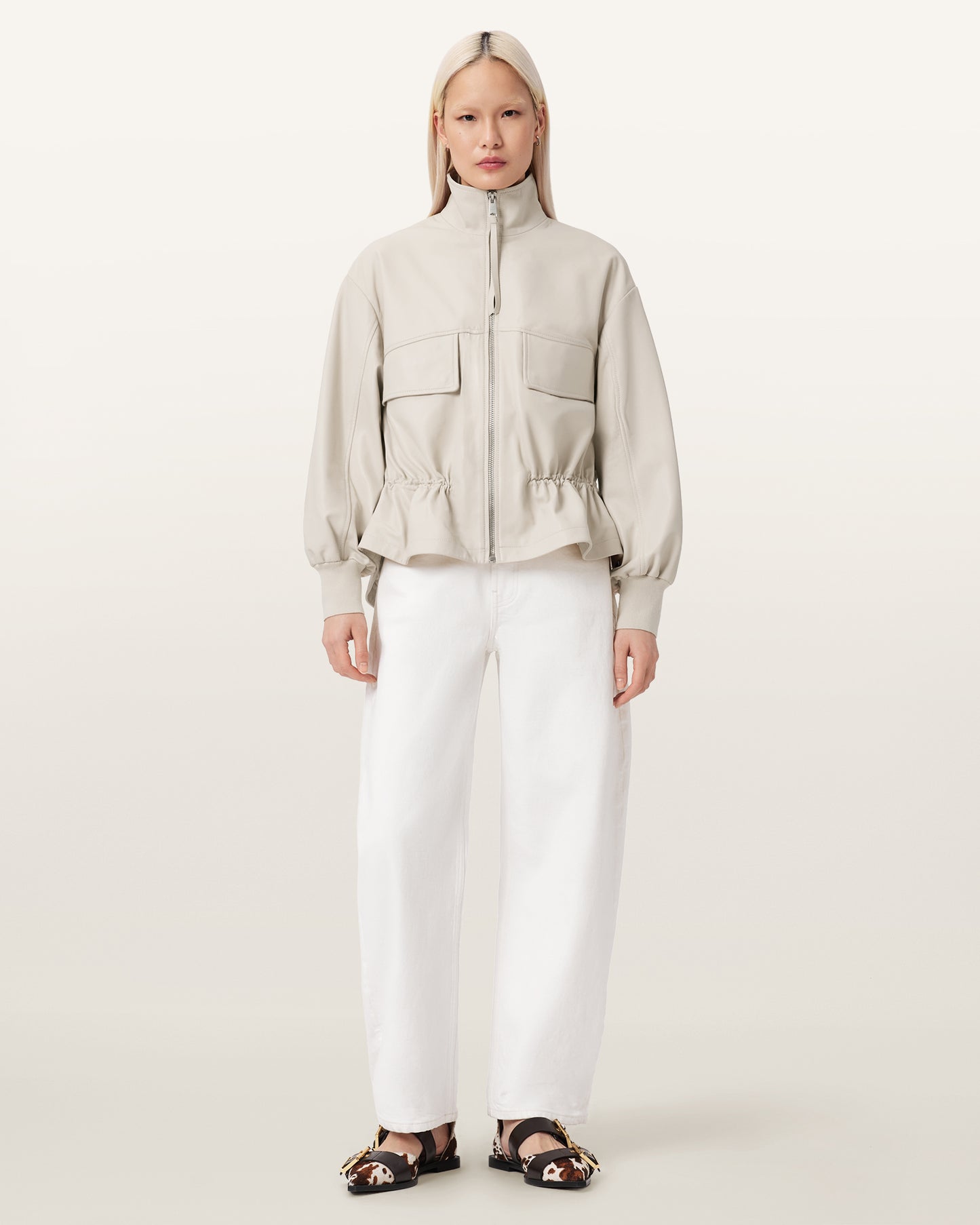 Flor Leather Jacket