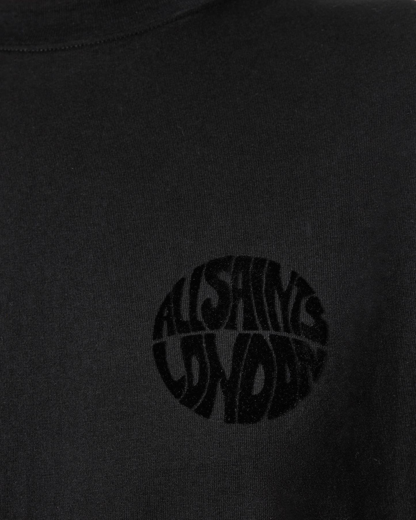 Black Color Hunter Amelie Tee from AllSaints