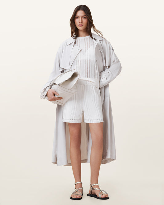 TOFU WHITE Color Giana Crochet Short from AllSaints