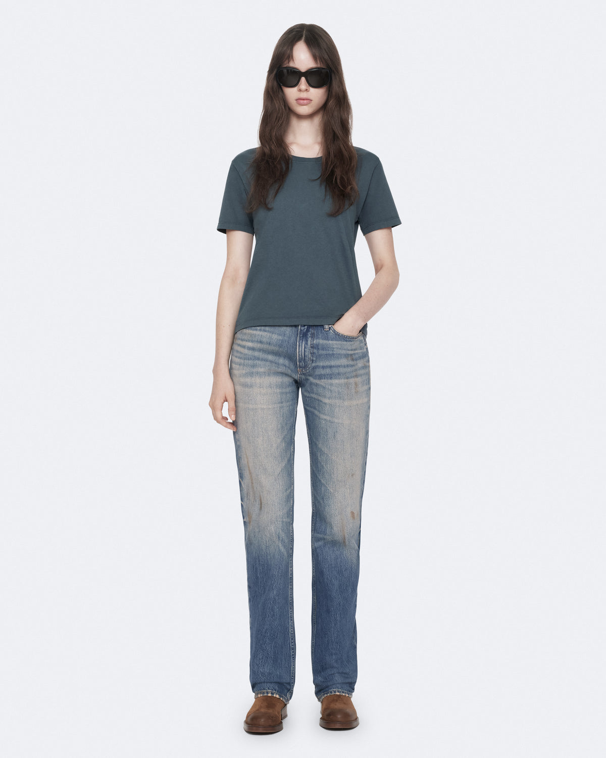 Nat Low Slim Jeans