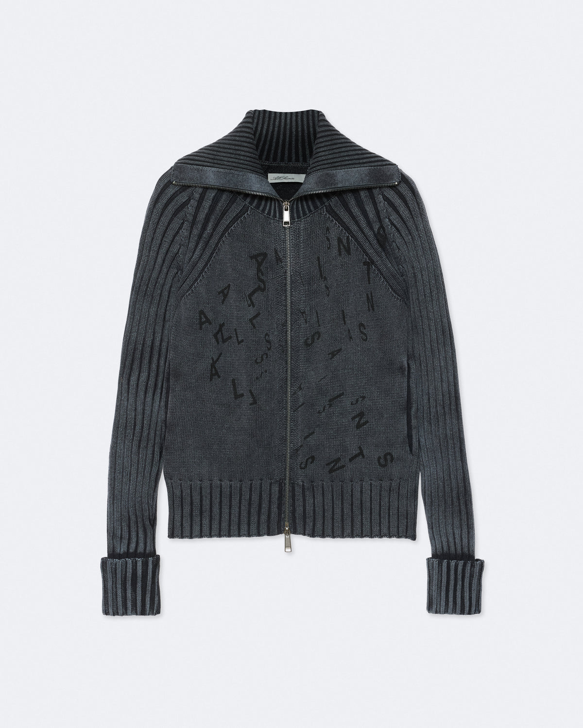 Roller Zip Through Cardigan