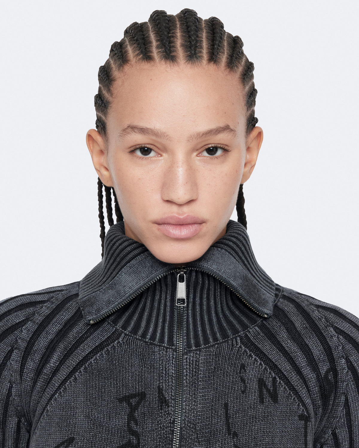 Roller Zip Through Cardigan
