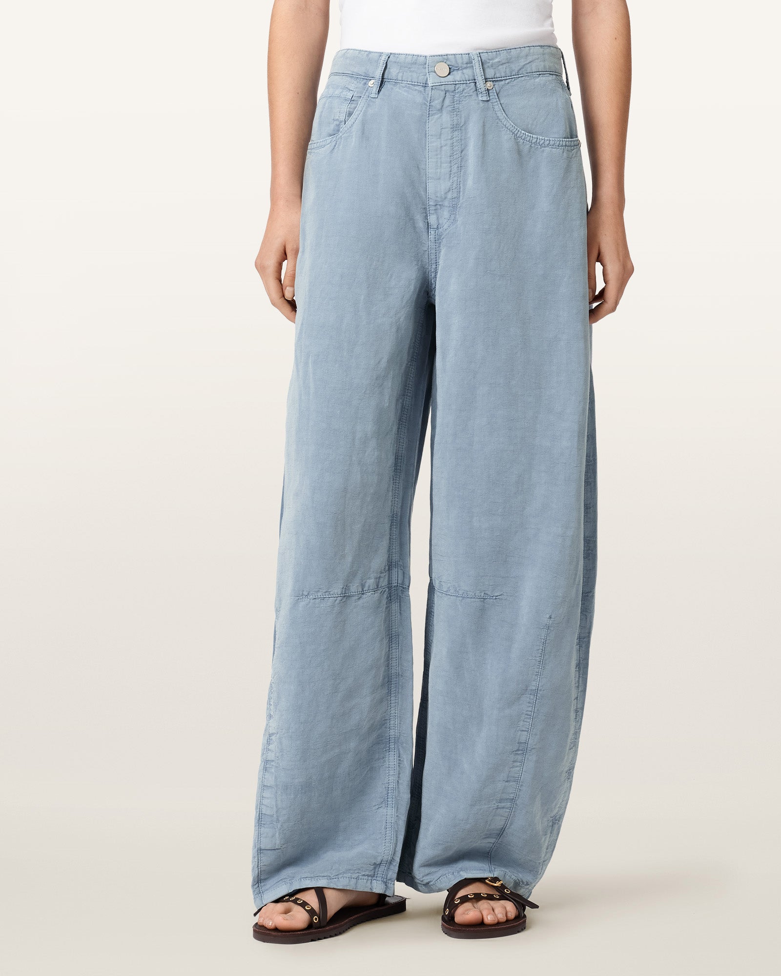 Light Blue Color Jett Trouser from AllSaints