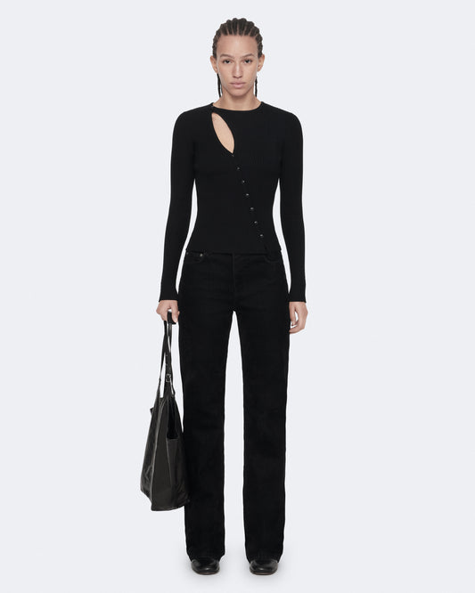 Black Color Cruz Button Through Cardigan from AllSaints