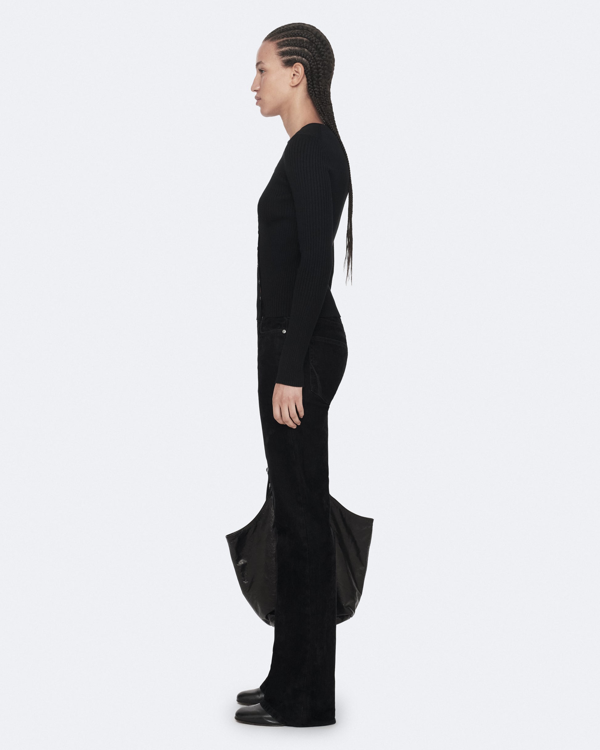 Black Color Cruz Button Through Cardigan from AllSaints
