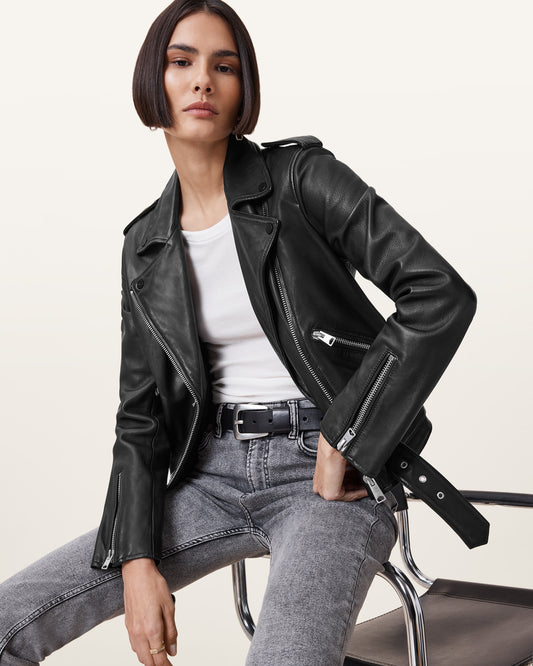 Balfern Biker Leather Jacket