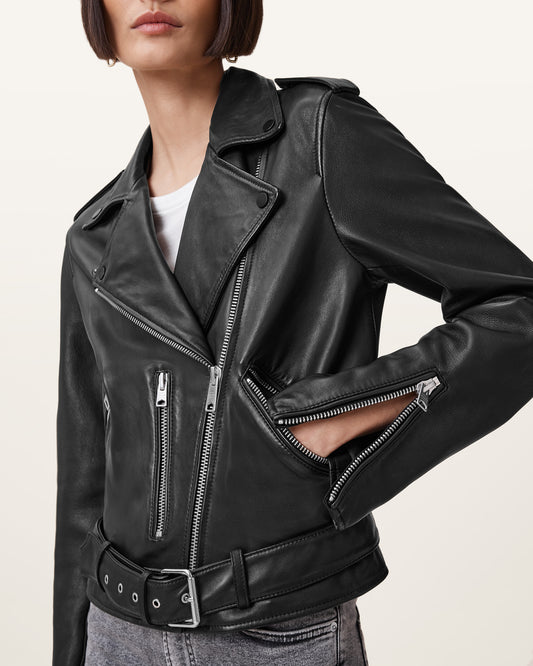 Balfern Biker Leather Jacket