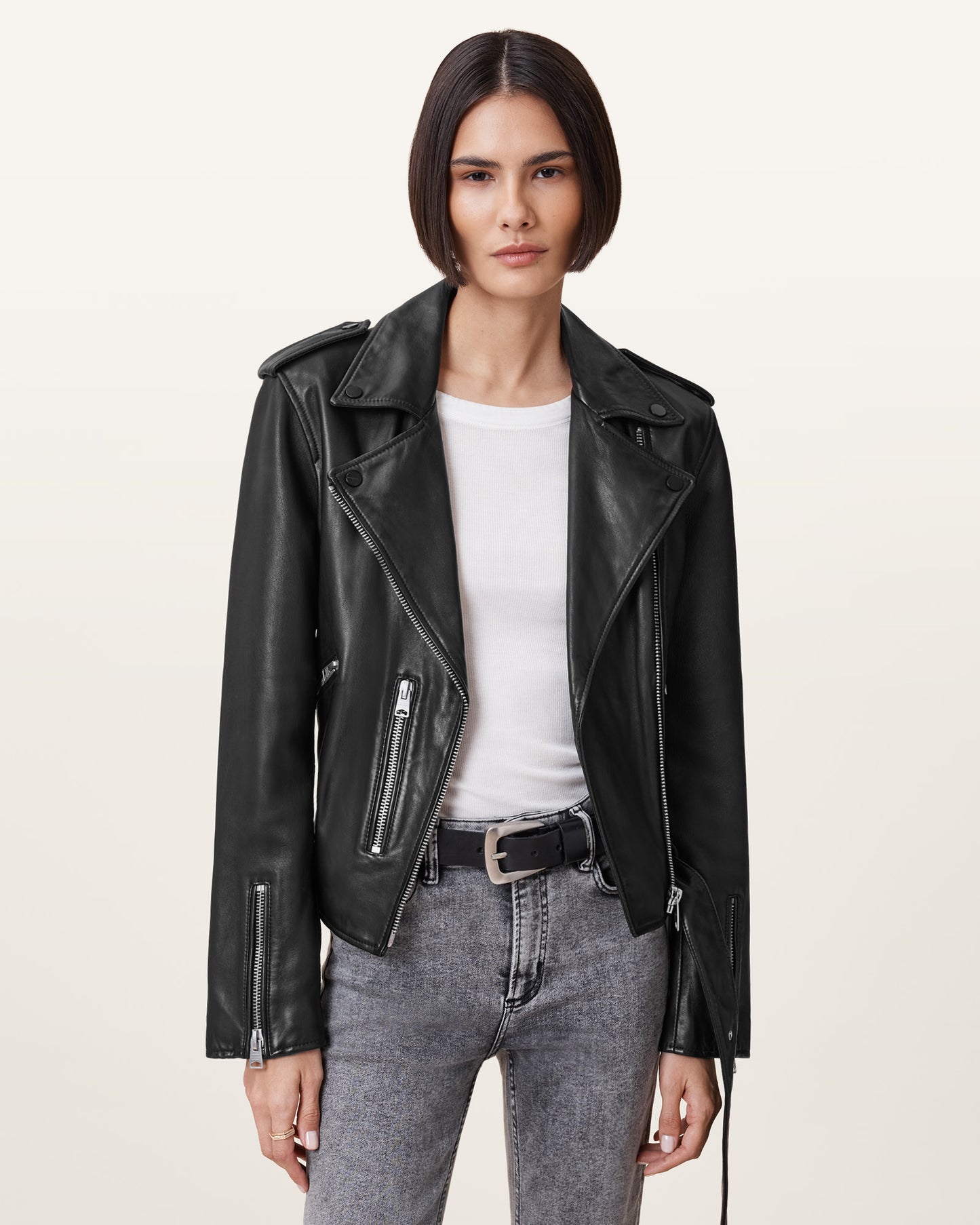 Balfern Biker Leather Jacket