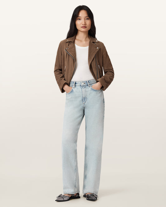 SNOW INDIGO BLUE Color Brooklyn Jean from AllSaints