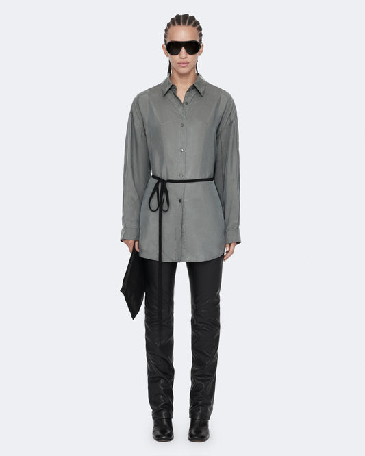 SHADOW GREY Color Ilana Shirt from AllSaints