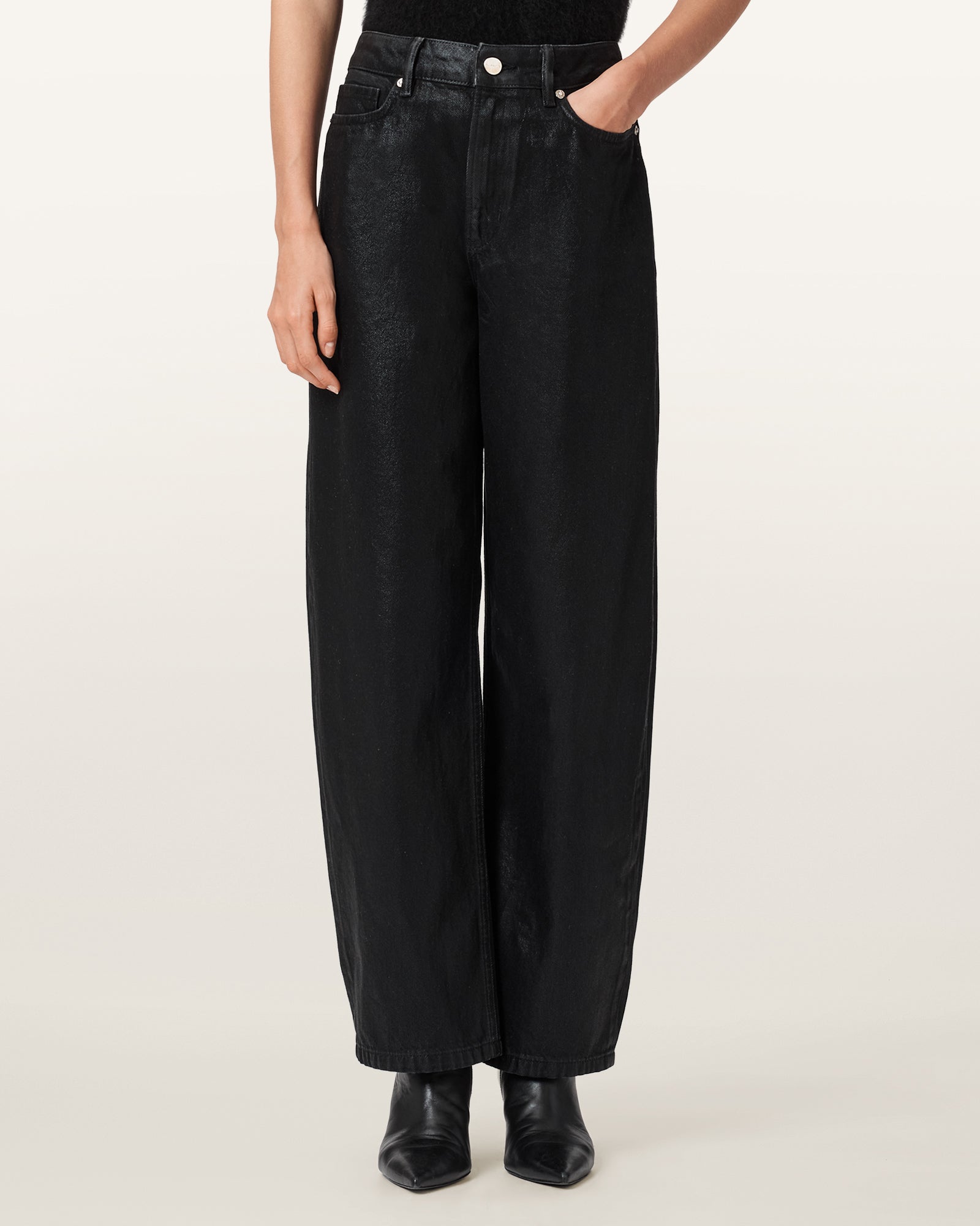 Coated Black Color Daria Jean from AllSaints