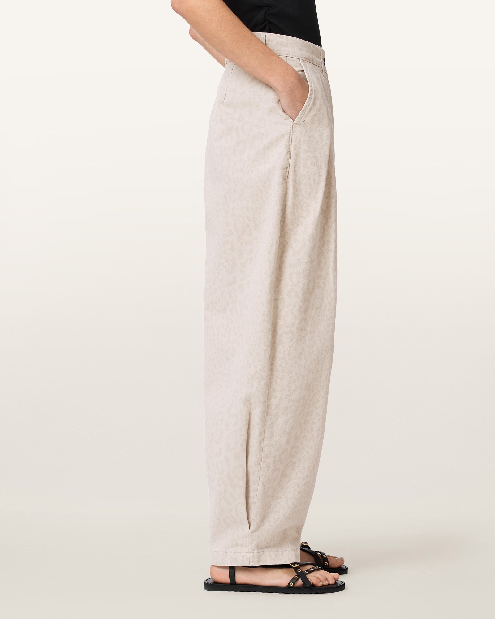 LEPPO CREAM WHITE Color Becca Denim Trouser from AllSaints