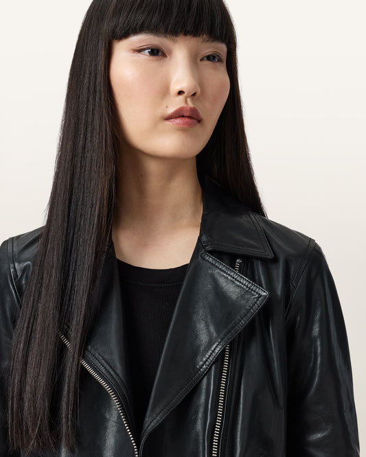 Vela Biker Leather Jacket