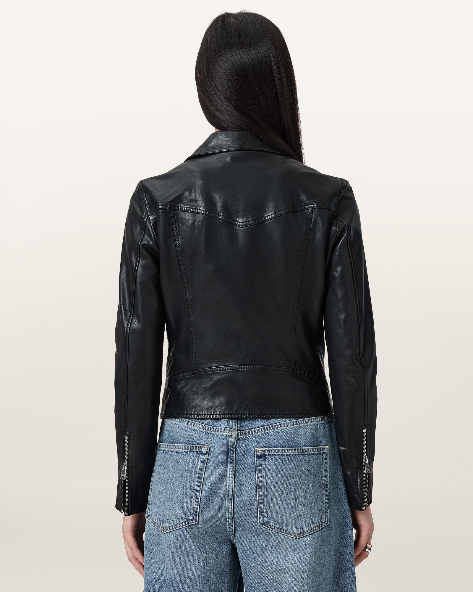 Vela Biker Leather Jacket