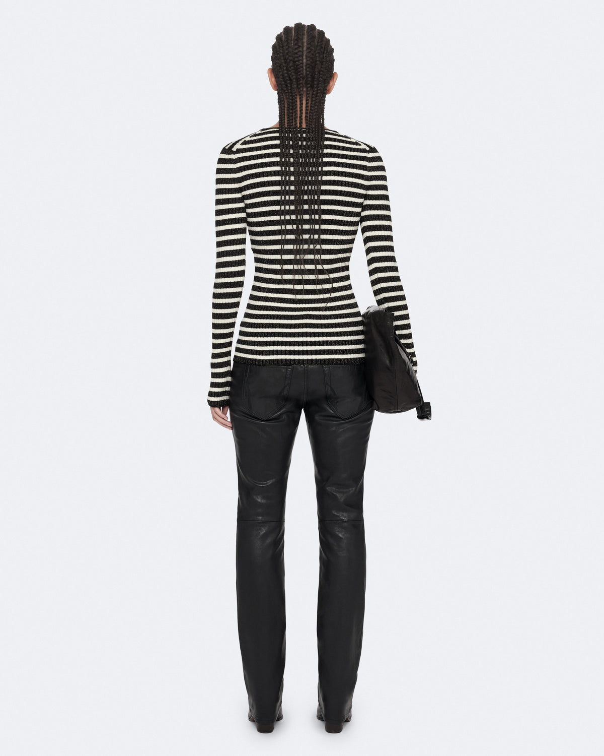 Kay Stripe V Neck Jumper