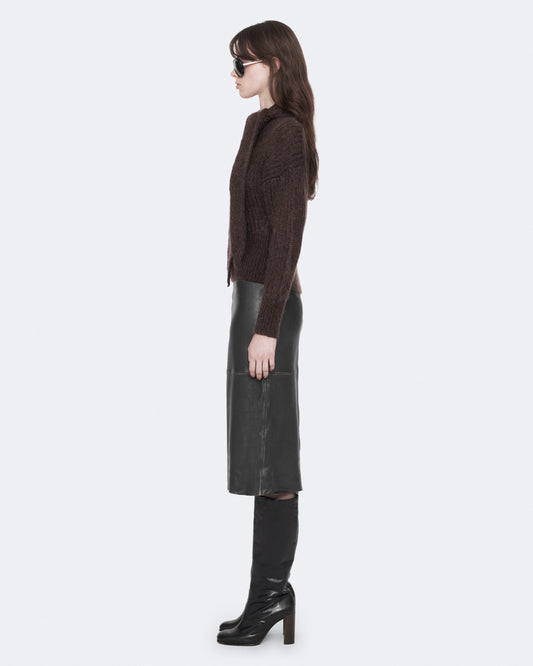 Black/Brown Color Olivia Skirt from AllSaints